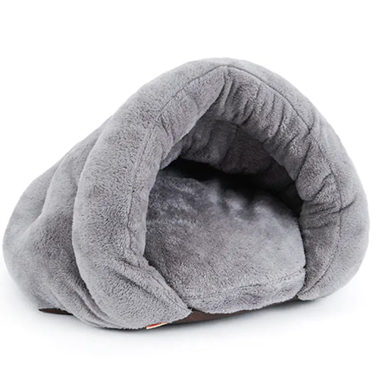 Fleece Pet Bed for Dogs and Cats, Washable & Cozy